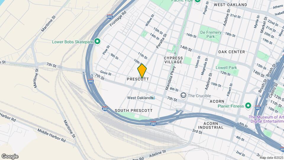 1550 8th St, Unit 3 Map and Location Details
