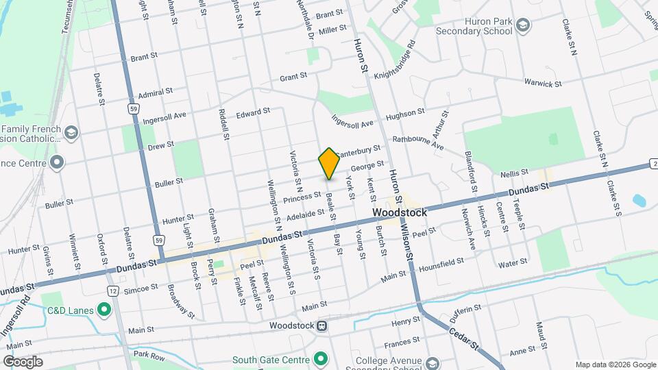 48 BEALE St Map and Location Details