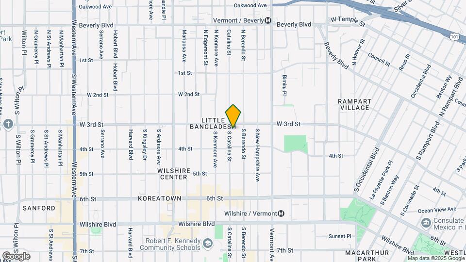314 S Catalina St Map and Location Details