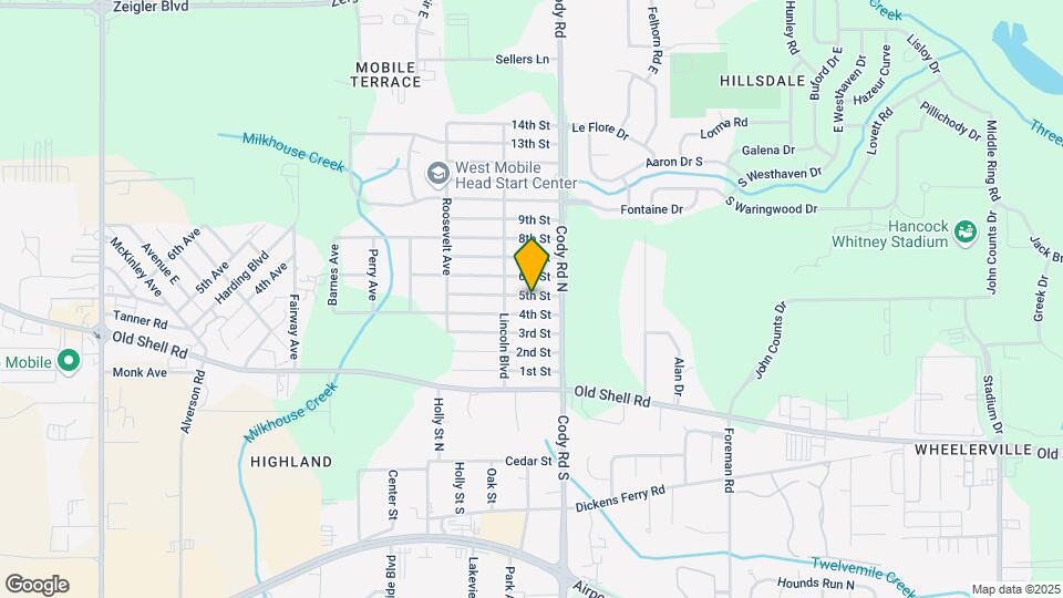 7133 5th St Map and Location Details