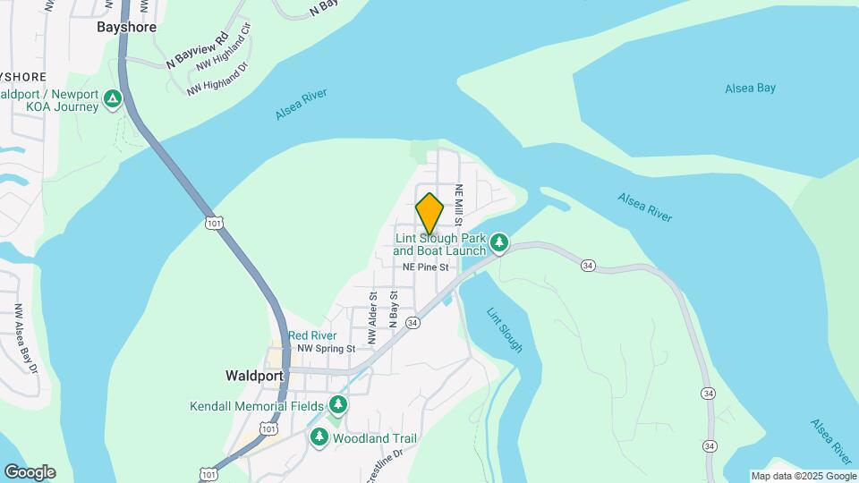 820 NE Broadway St Map and Location Details