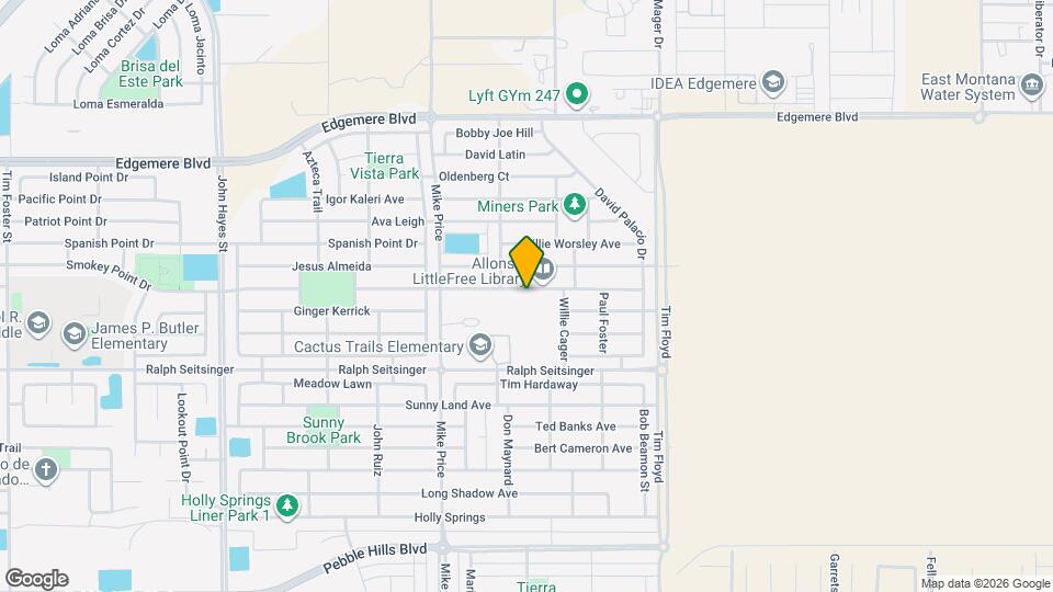 14820 Boer Trl Ave Map and Location Details