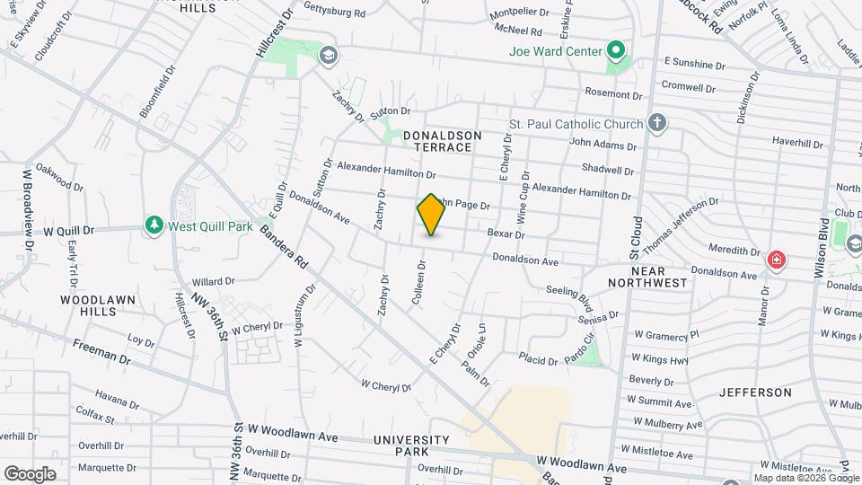 1735 Donaldson Ave Map and Location Details