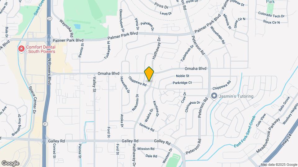 6450 Chippewa Rd Map and Location Details
