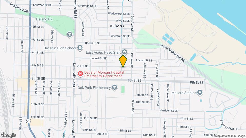 1801 7th St SE Map and Location Details