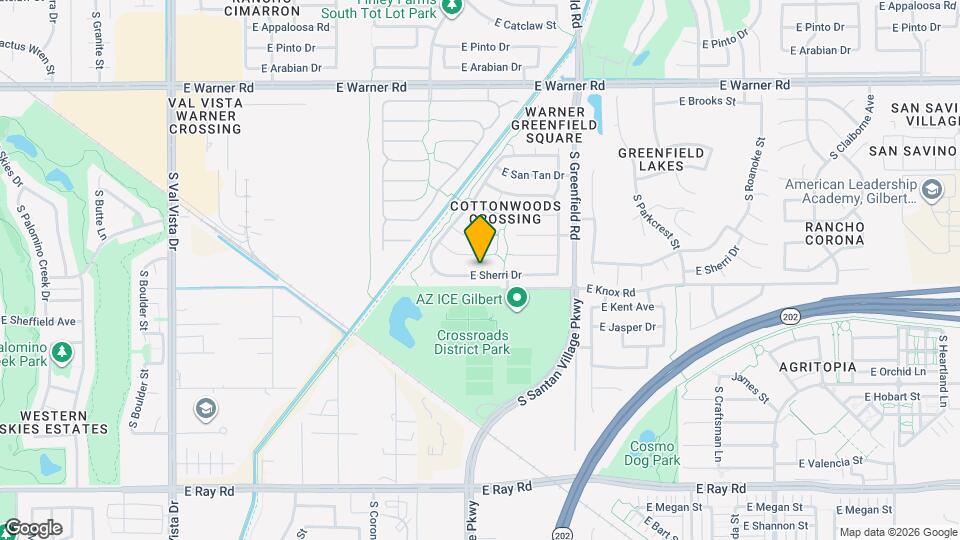 2216 E Sherri Dr Map and Location Details