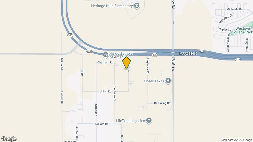 9000 Lundy Ln Map and Location Details