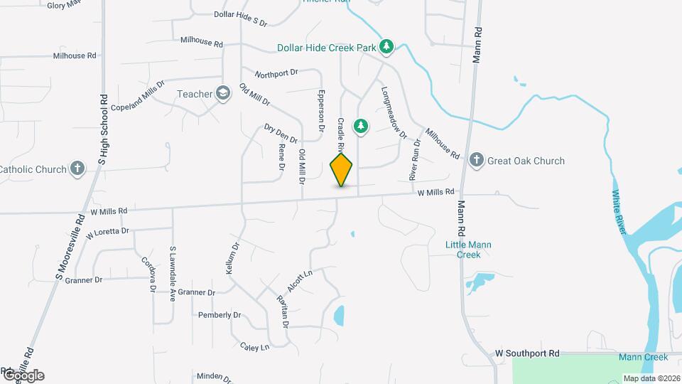 6432 Cradle River Dr Map and Location Details