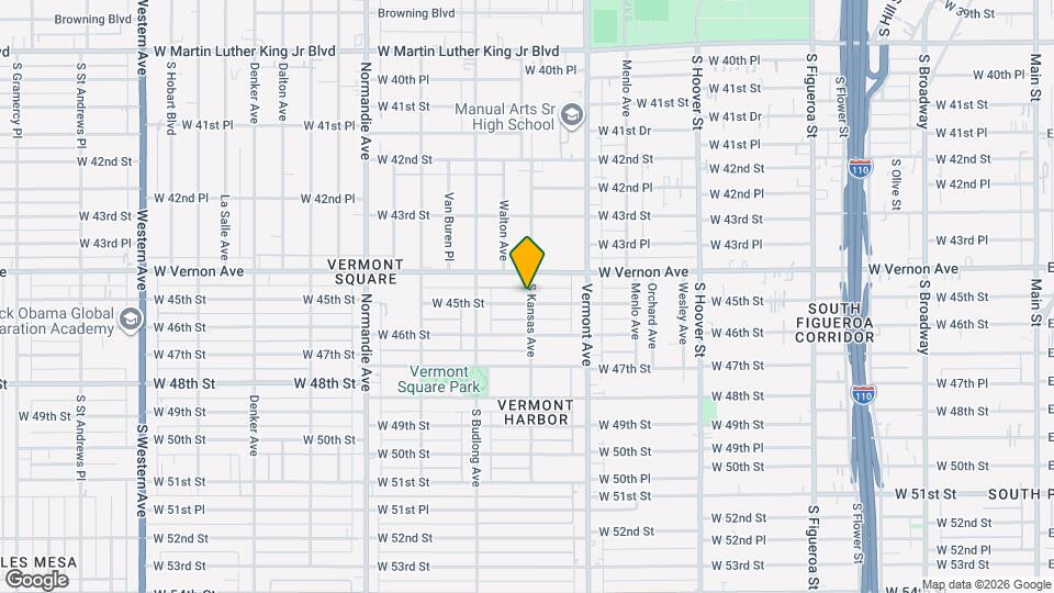 1101 W 45th St, Unit 12 Map and Location Details