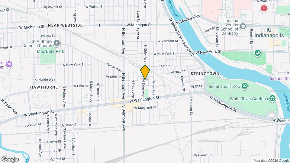 115 N Elder Ave Map and Location Details