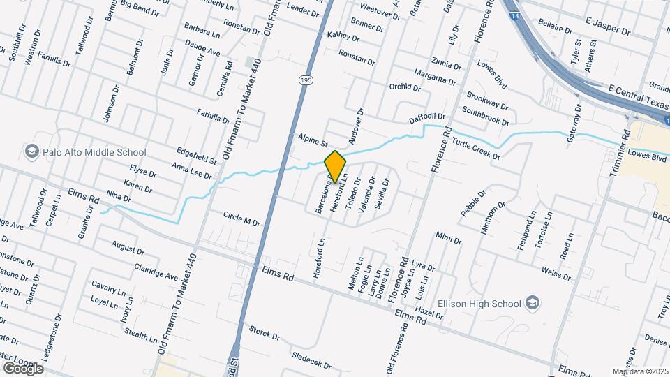 3301 Hereford Ln Map and Location Details