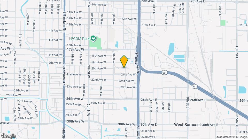 2001 5th St W Map and Location Details
