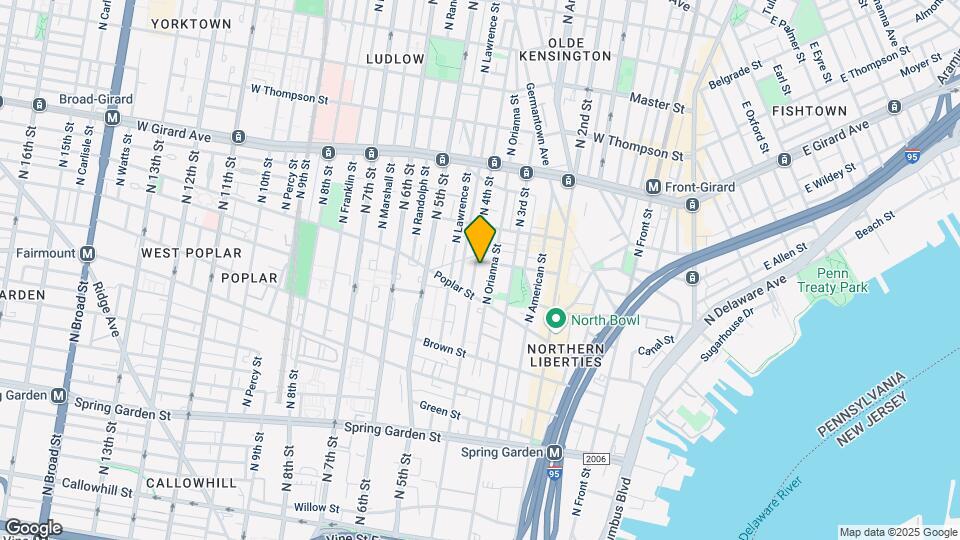 937 N 4th St, Unit A Map and Location Details