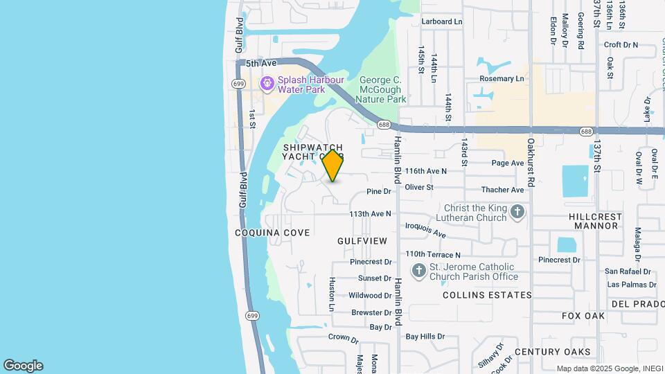 11411 Harbor Way Map and Location Details