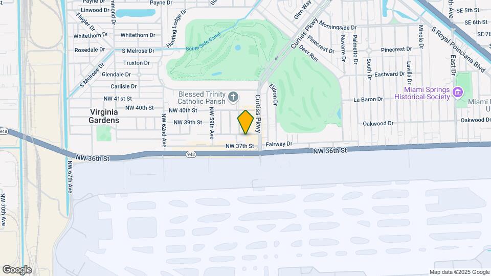 5730 NW 38th St Map and Location Details