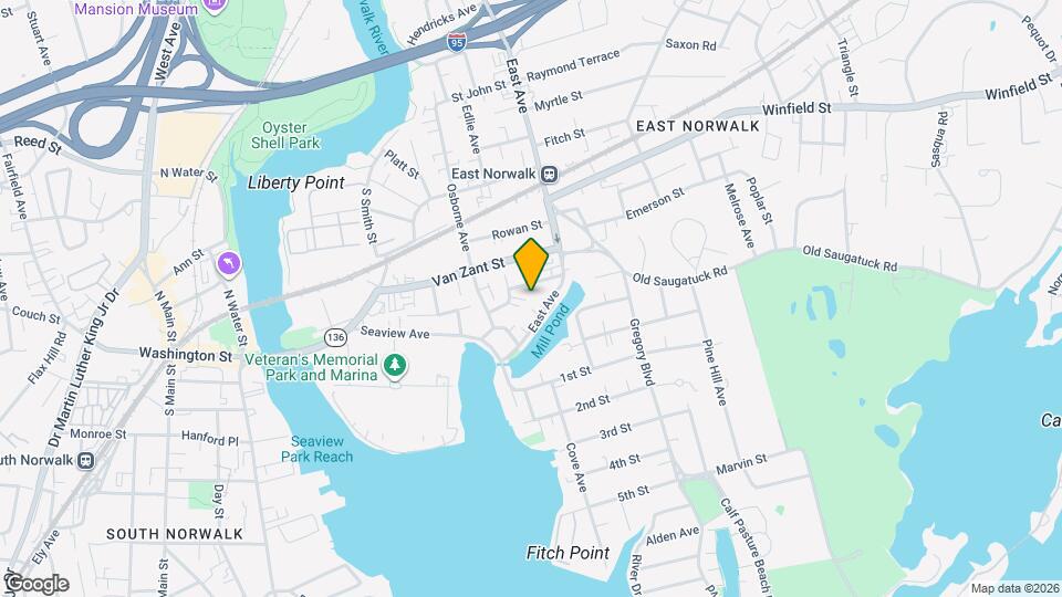 16 Cottage St, Unit 1 Map and Location Details