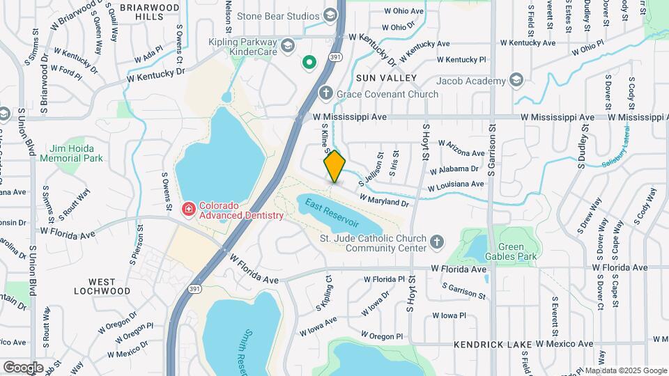 9954 W Maryland Dr Map and Location Details