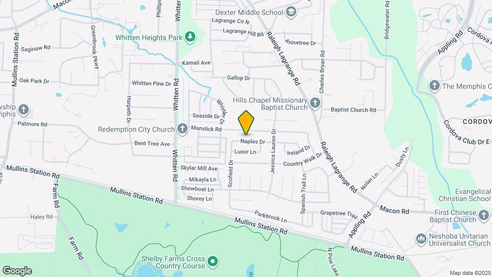 6954 Naples Dr Map and Location Details