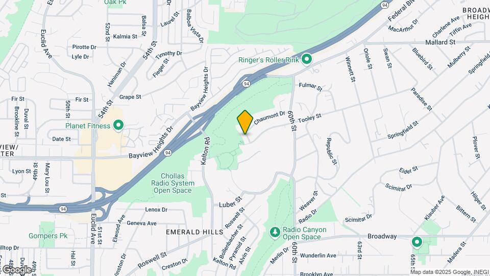 1828 Ballina Dr Map and Location Details
