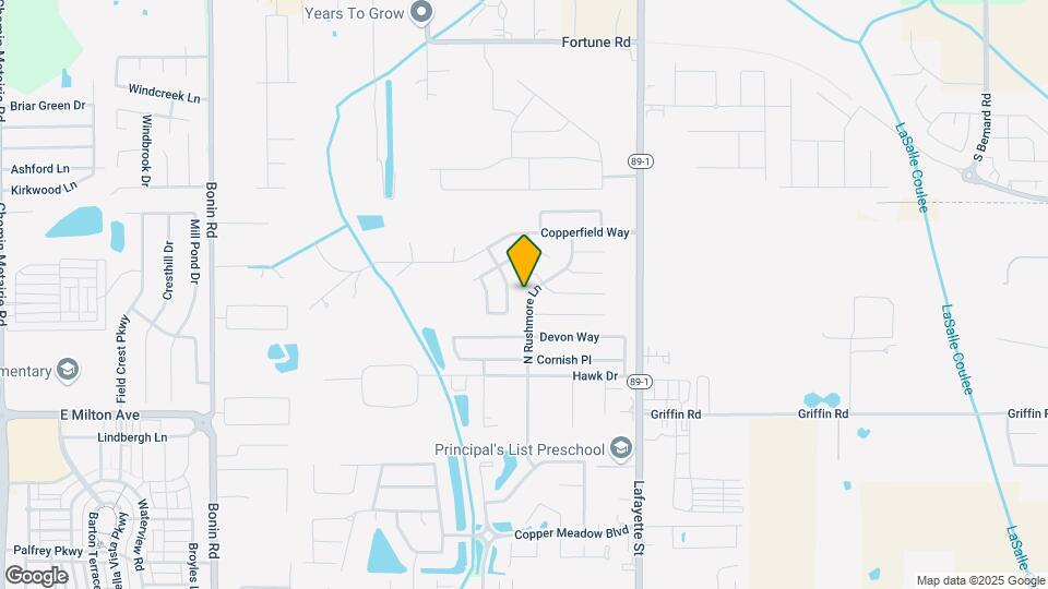 205 N Rushmore Ln Map and Location Details
