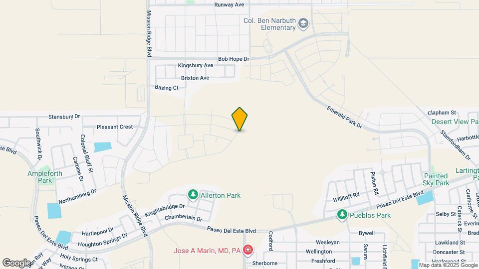 836 Eltham Dr Mapa y Detalles de la Ubicación