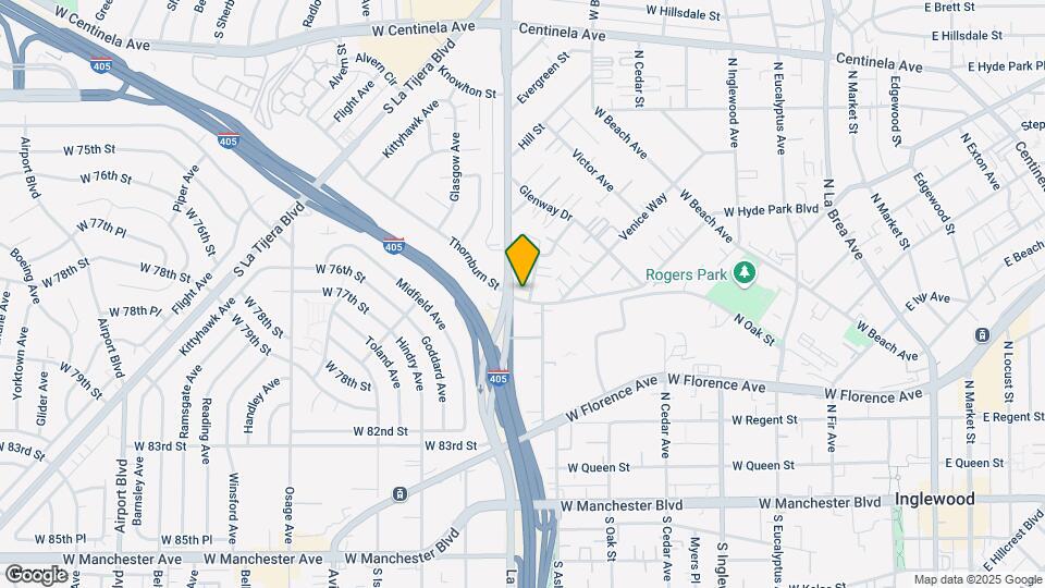 7230 La Cienega Blvd-Unit -#4 Map and Location Details
