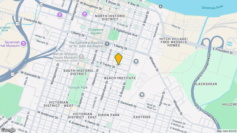 414 Price St Map and Location Details