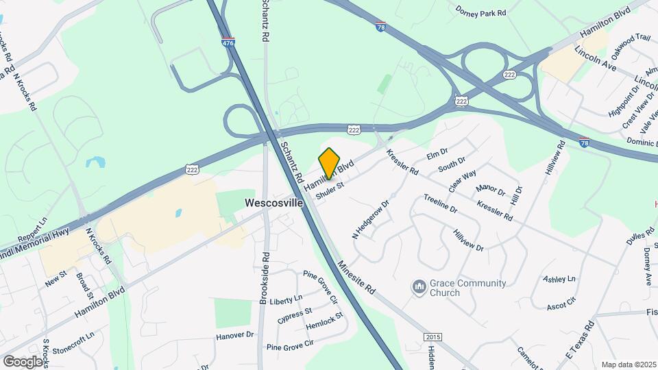 4728 Hamilton Blvd Map and Location Details