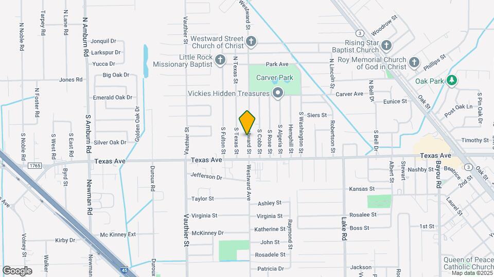 305 S Westward St Map and Location Details