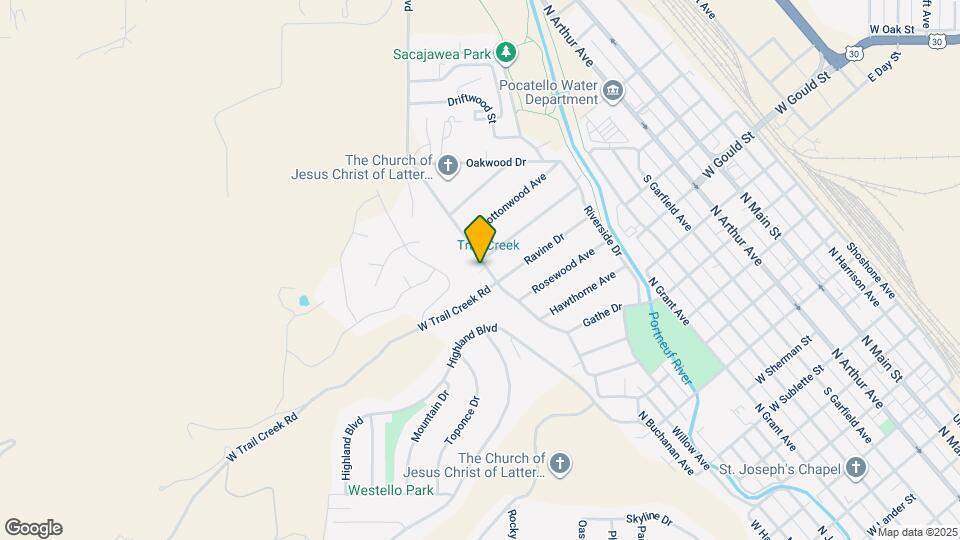 341-343 Foothill Blvd Map and Location Details