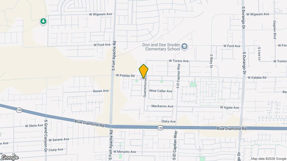 8926 Rutherford Grove St Mapa y Detalles de la Ubicación