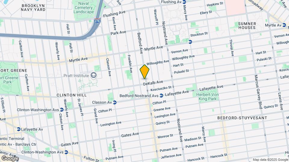 988 Bedford Ave Map and Location Details