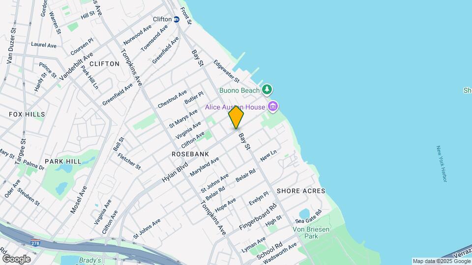 1200 Bay St Map and Location Details