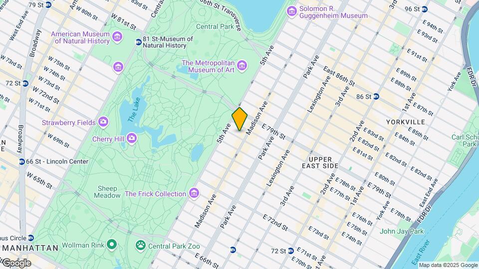 17 E 77th St Map and Location Details
