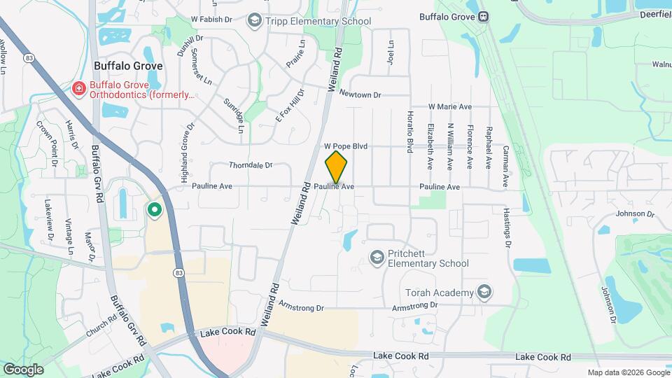 434 Dogwood Terrace Map and Location Details