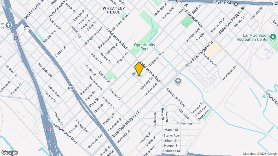 2707 Carpenter Ave Map and Location Details