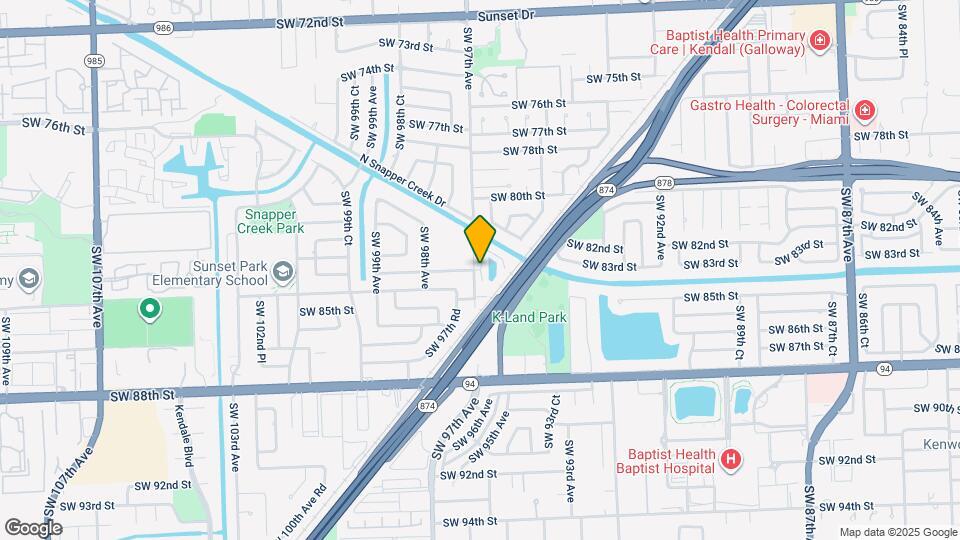 89xx SW 83rd St Map and Location Details