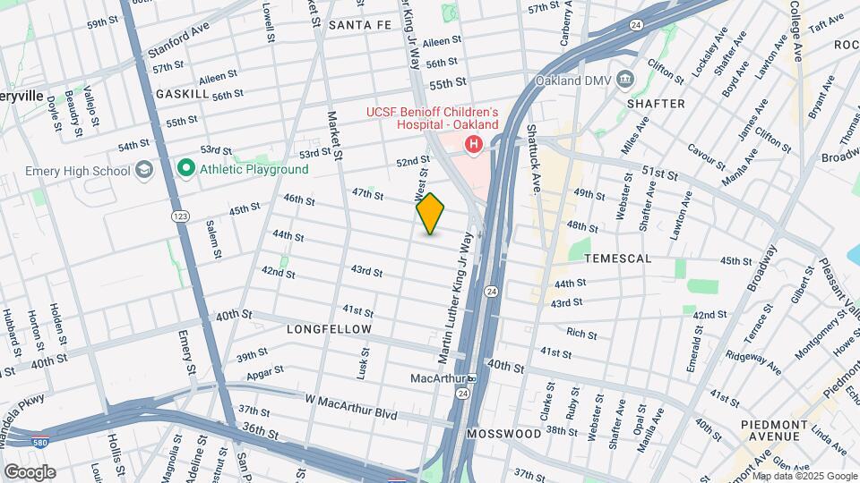 726-730 45th St Mapa y Detalles de la Ubicación