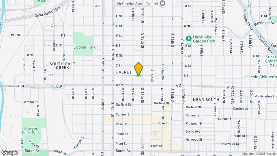 1235 B St Map and Location Details