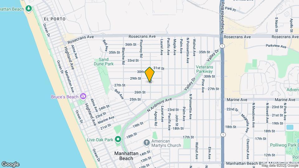 729 27th St Map and Location Details