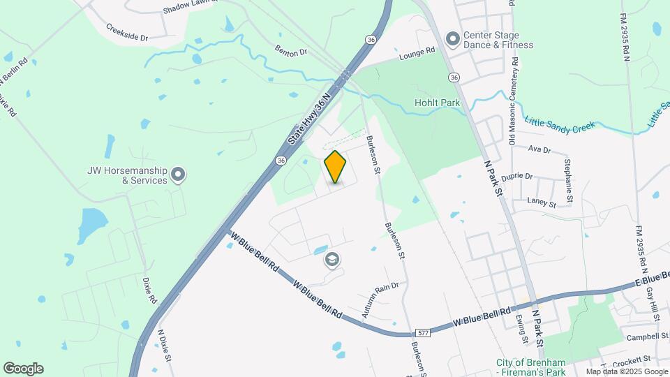 1700 Robinson Dr Map and Location Details