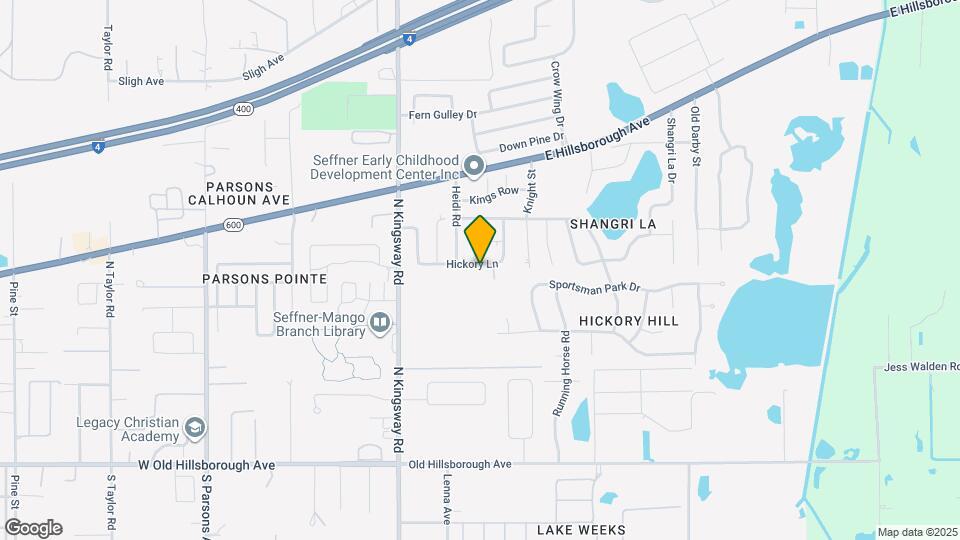 301 Hickory Ln Map and Location Details