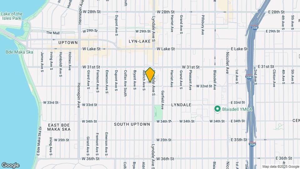3150 Lyndale Ave S, Unit 1 Map and Location Details