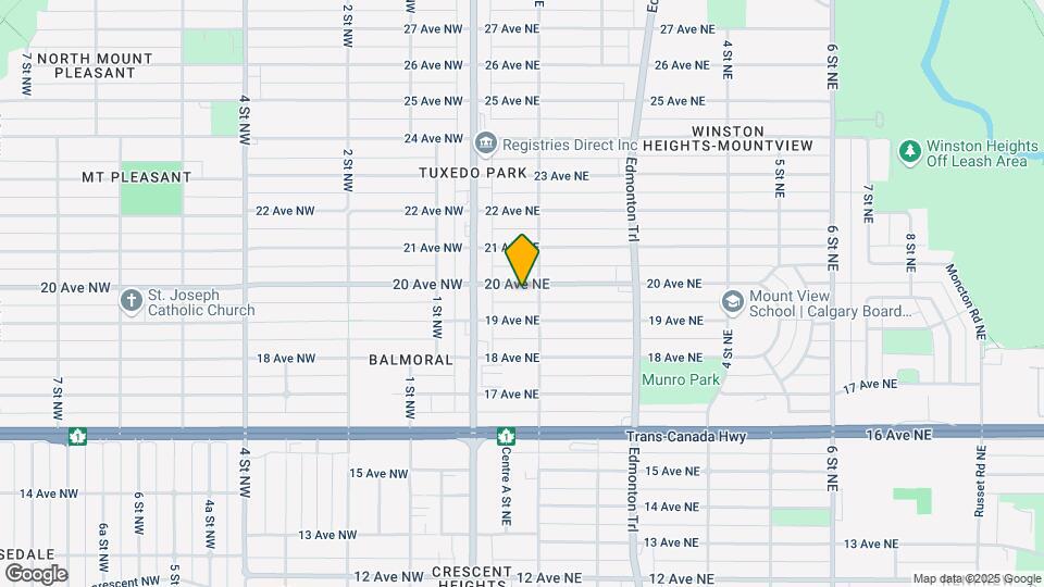 131 20 Av NE Map and Location Details