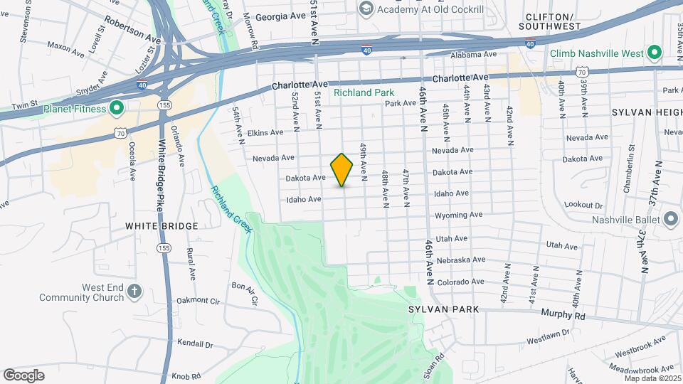 5000 Idaho Ave Map and Location Details