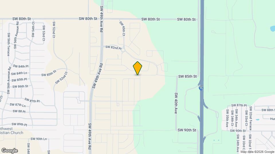 4397 SW 85 Ln Map and Location Details