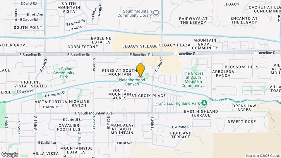 2323 E Harwell Rd Map and Location Details
