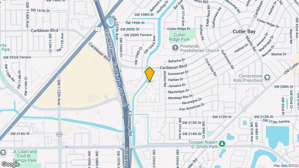 12945 SW 207th Ln Mapa y Detalles de la Ubicación