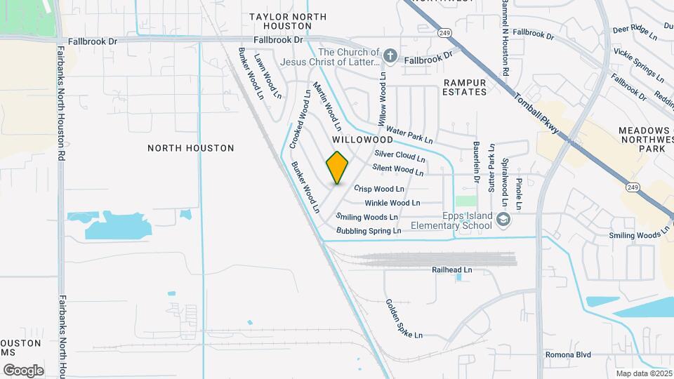 9334 Golden Wood Ln Map and Location Details