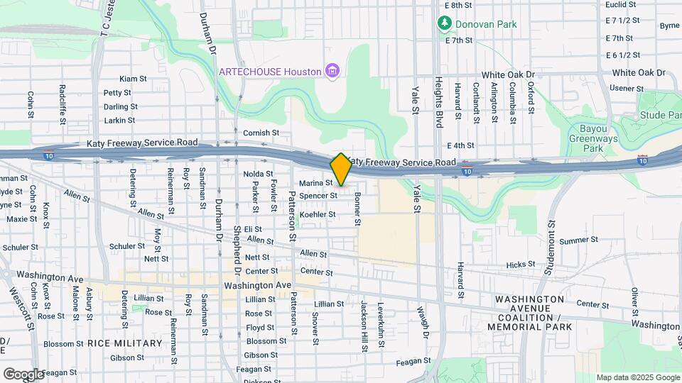4202 Spencer St Map and Location Details